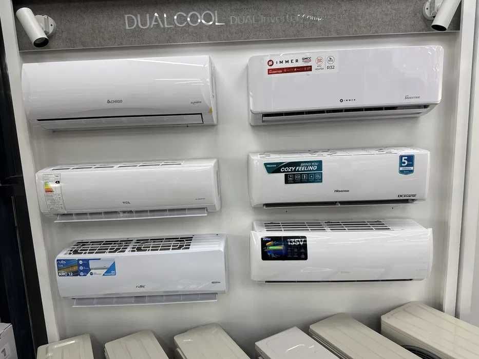 Rulls Hisense Tcl Ziffler chigo 12/18/24 Инвертор по оптовым ценам!