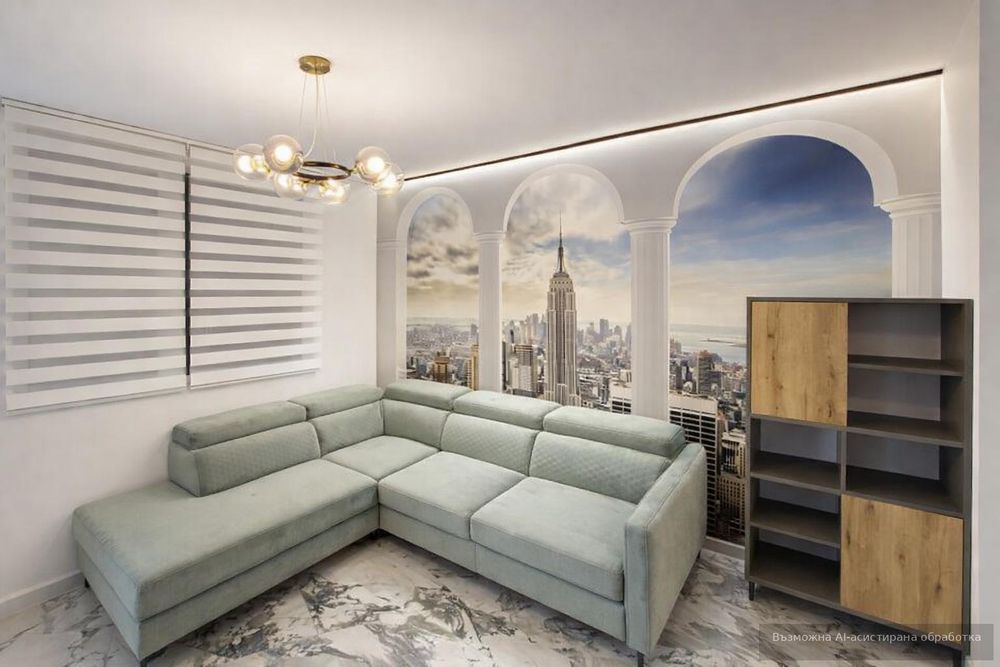 За първи наематели! Двустаен апартамент в Център