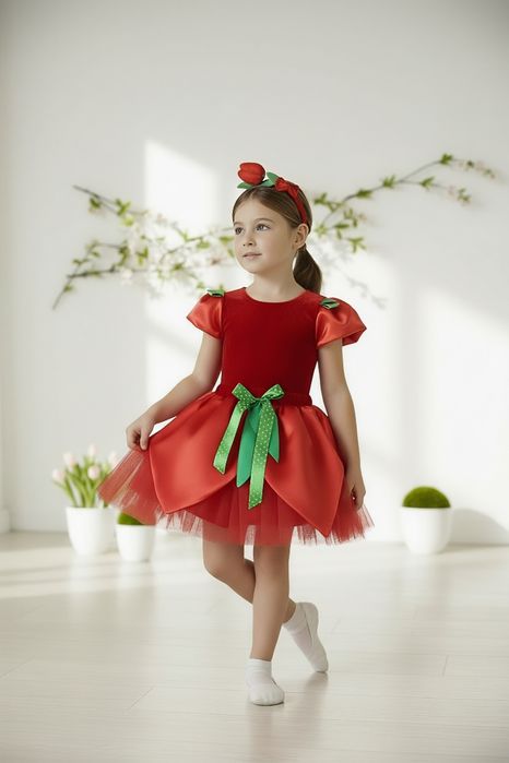 Costume serbare rochițe serbare fete mărimi 3,4,5,6,7 ani made în Româ