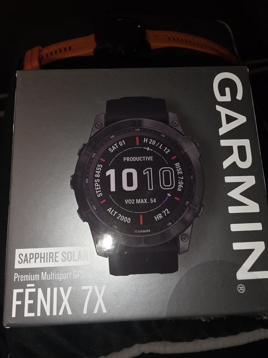 Garmin Fenix 7X Sapfire Solar
