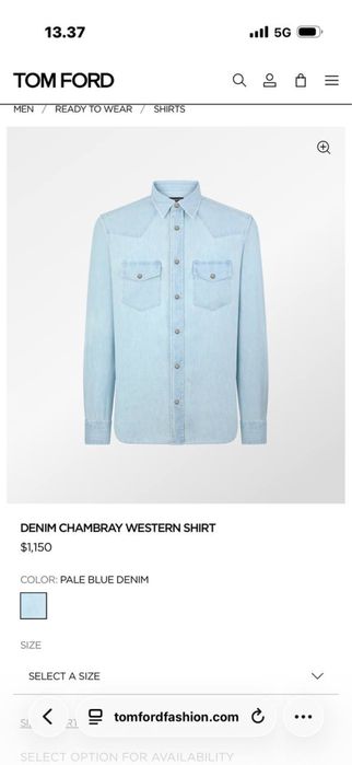 Tom Ford Overshirt мъжка