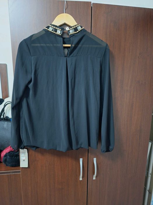 Дамска черна блуза