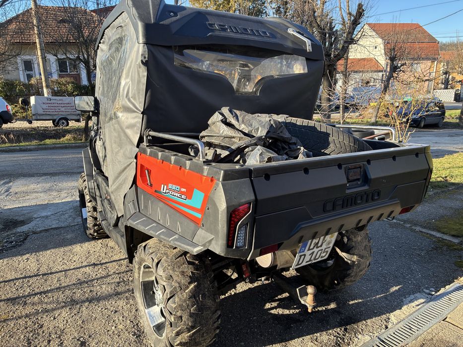 utv atv cf moto  4x4- schimb cu spring