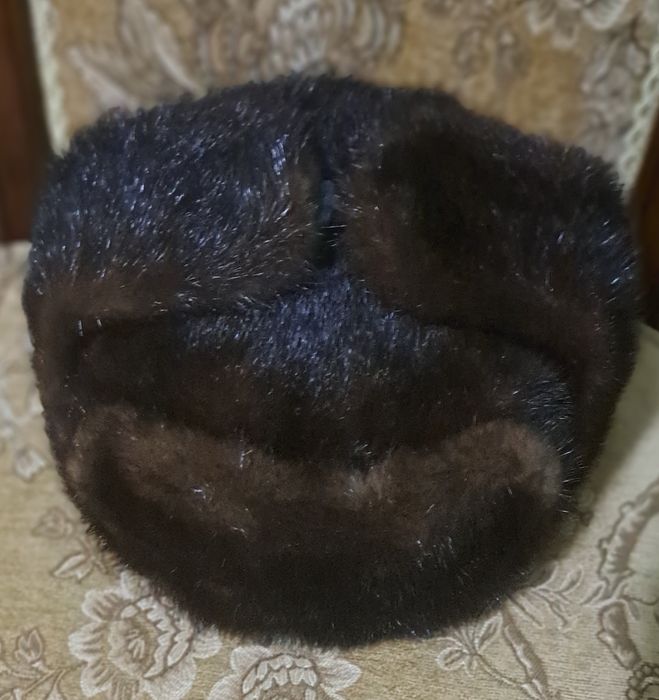 Телпак ушанка норка