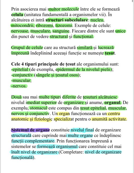 Ofer meditatii la biologie ONLINE