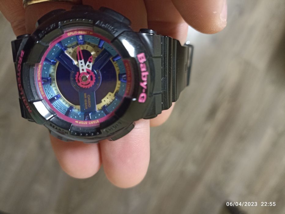 Baby Gshock/ Swatch irony aluminiu
