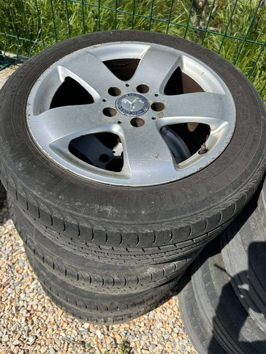 Лети джанти 16 Mercedes Е класа W211 Audi Volkswagen Skoda с летни гуми 205 55 16