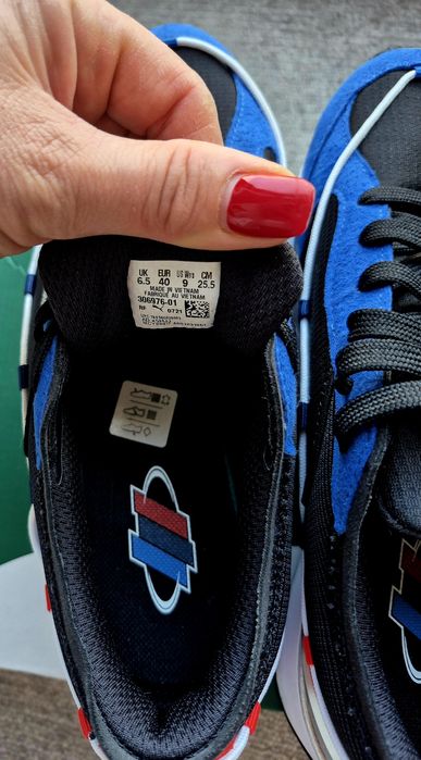 Puma BMW M Motorsport Cruise Rider Laces – Noi, mărimea 40