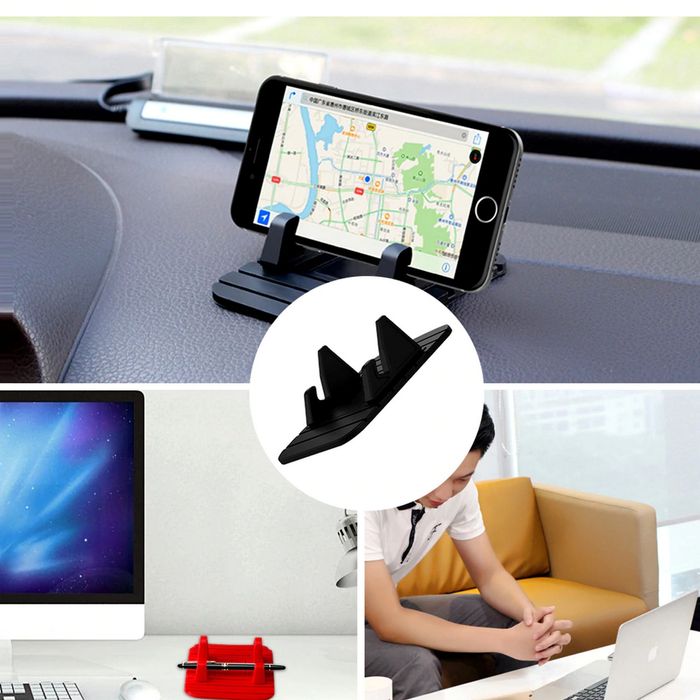 Силиконова стойка за телефон и навигация