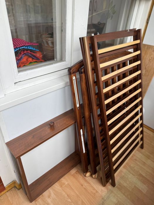 Mibb Superpop кроватка/манеж с ящиками