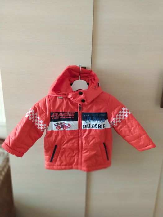 Куртка детская оранжевая