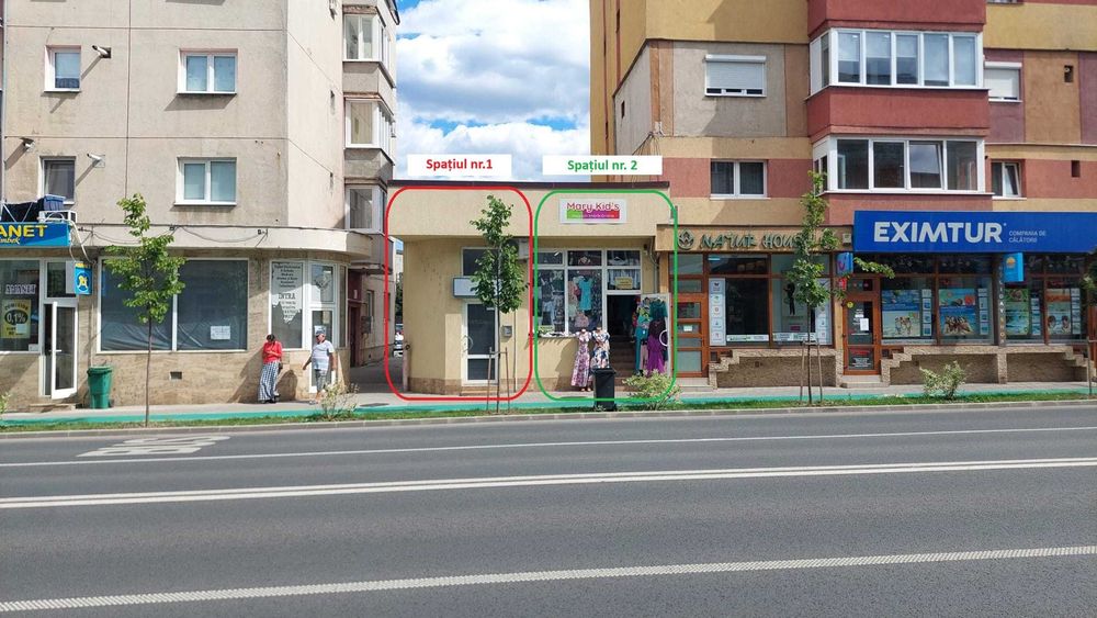 Spații comerciale de închiriat – Bd. Revoluției, Alba Iulia