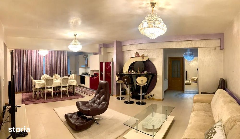 Apartament 4 camere mobilat si utilat premium -Sisesti