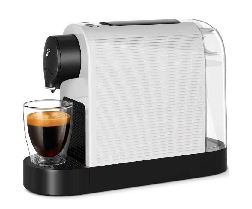 Кафемашина с капсули Tchibo Cafissimo Pure Plus 644882, 800 мл, 15 бара, 1250W, Бяла