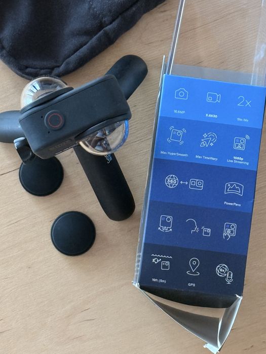 Go Pro MAX 360 camera
