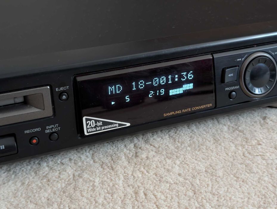 Mini Disc Sharp MD-R2, fara telecomanda