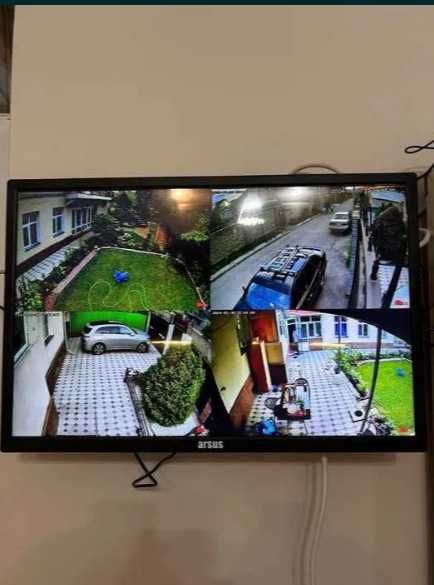 Установка камер видеонаблюдения