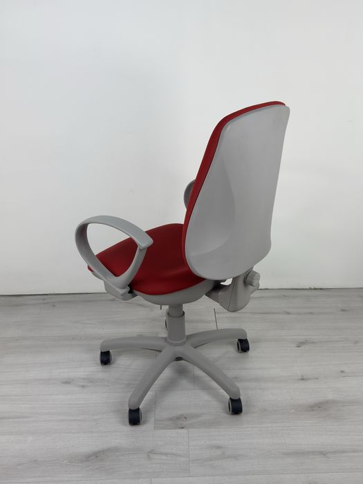 Офис ергономичен стол червен да дома и офиса обзавеждане