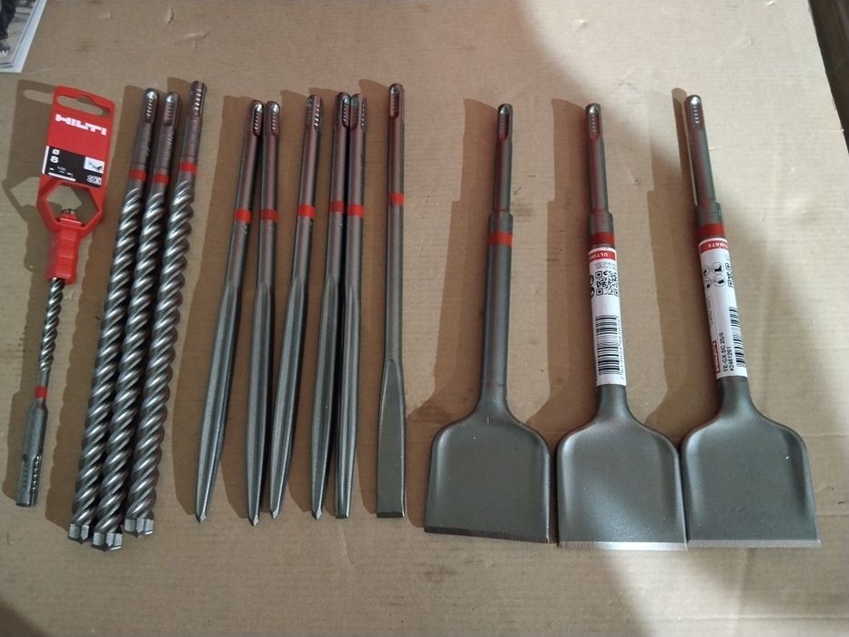 Hilti шила, секачи и свредла