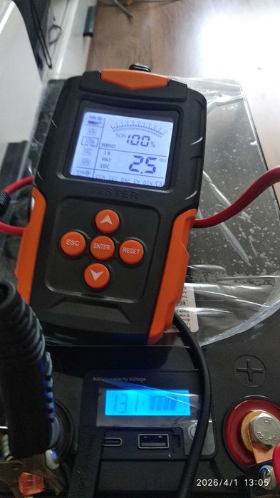 BATERIE SOLARA LiFePO4 12,8V cu Charger pt rulota/Protectii Foc/Exploz