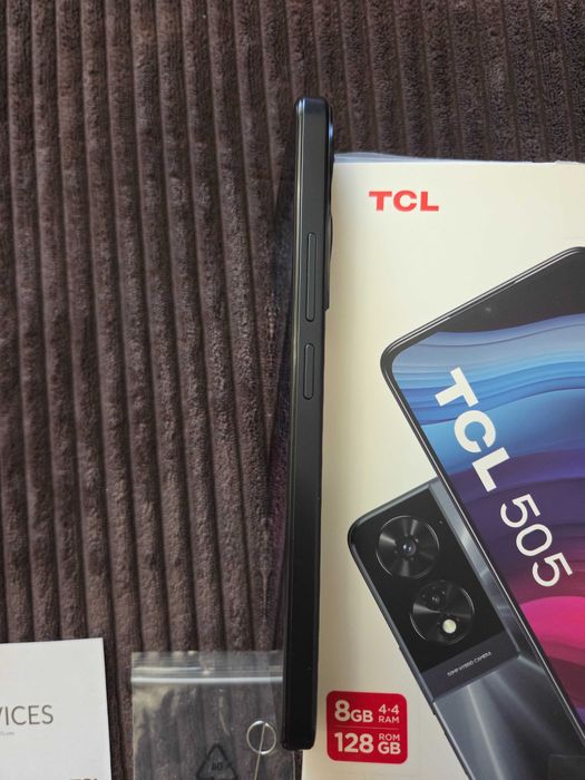 Смартфон TCL 505, 4GB, 128GB, Space Gray