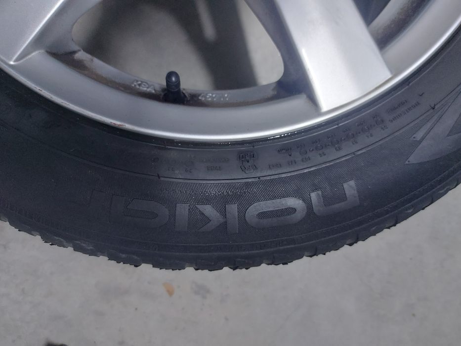 Set jante aliaj+cauciucuri iarna Opel inclusiv prezoane