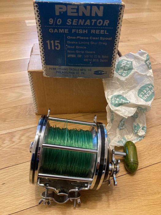 Penn International 50, Penn Senator,  Made in USA Big Game reel макари