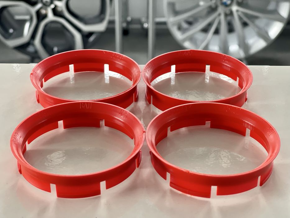 Set 4 Bucăți Inele Ghidaj Centrare Jante Roti Roata