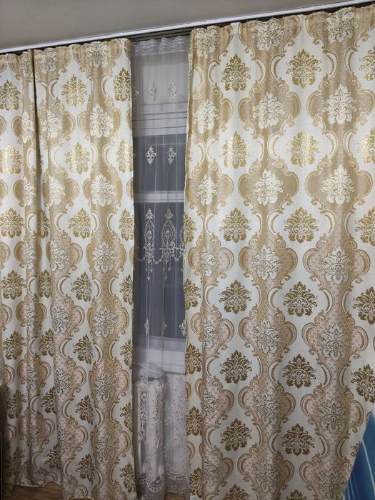 Срочно продам шторы и тюль