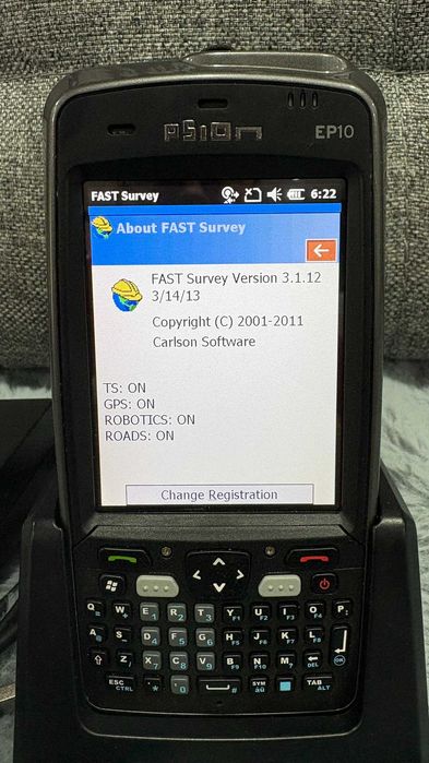 Controler NOU MOTOROLA PSION  SurvCE 2,58,  Fieldgenius 12  RTK GPS
