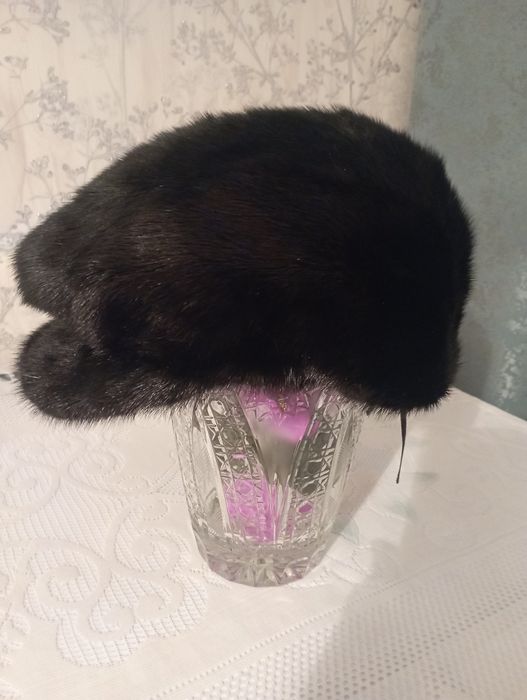 Норковая кепка мужская новая