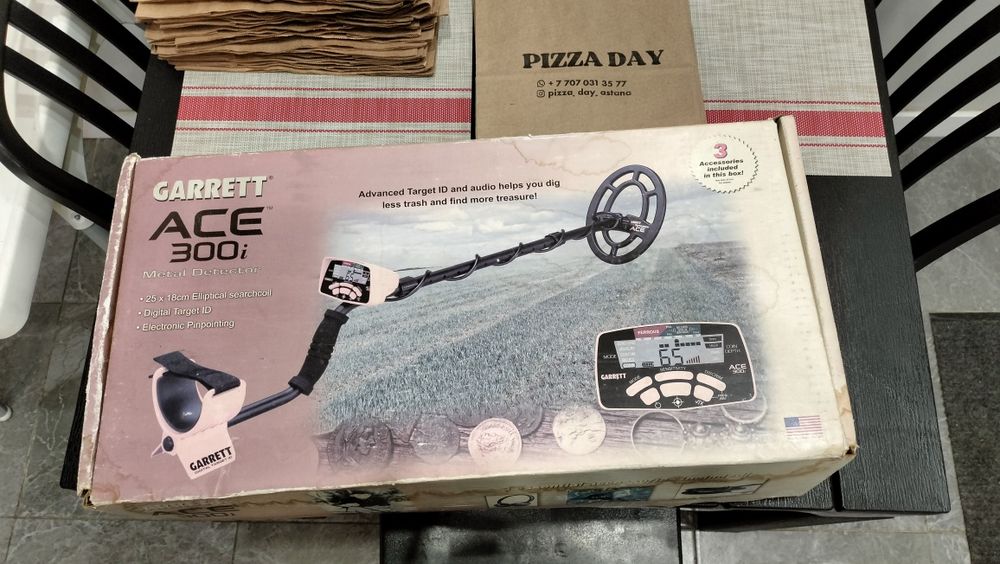 Металлоискатель почти новый