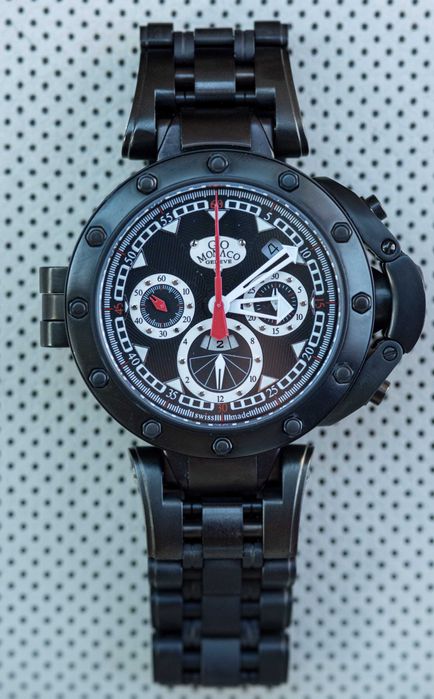 Gio Monaco Obloide Chronograph Valjux 7753 300pcs. Limited