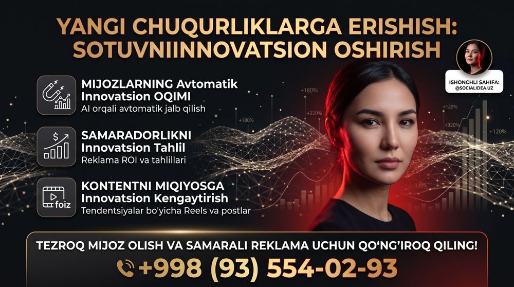 SMM Ekspertidan Biznesingiz uchun Marketing Strategiyasi