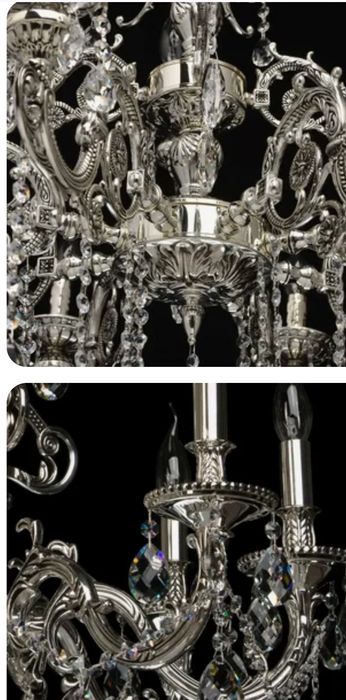 Люстра  хрусталь   10 ламповая