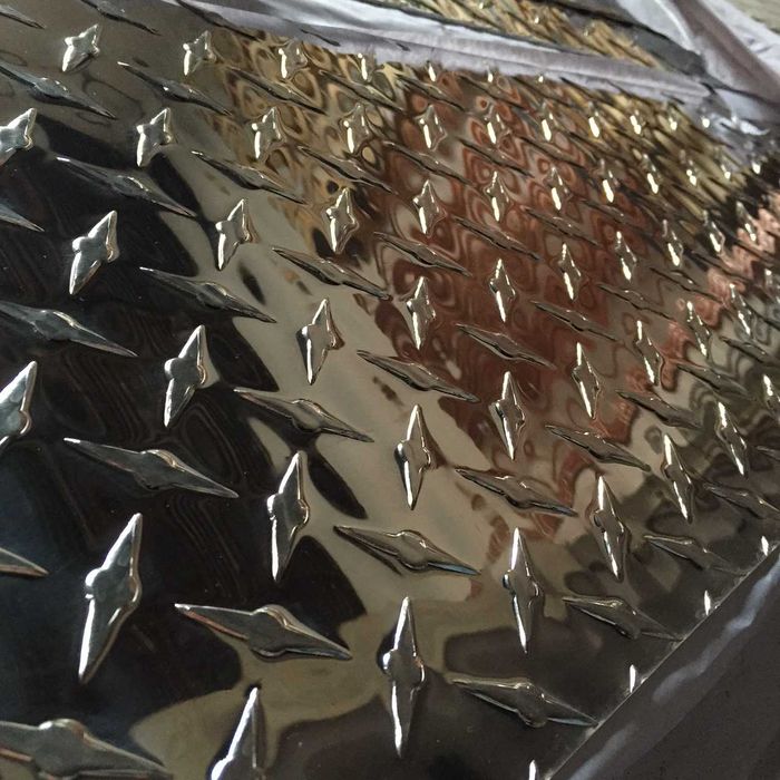 Tabla striata aluminiu