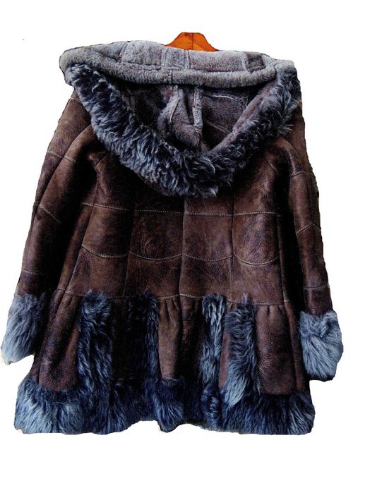 Дублёнка на девочку 7 — 11 лет