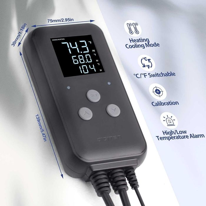 Termostat digital IP65