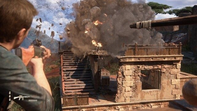 Диск ps4 /ps5  Uncharted 4 / playstation 4