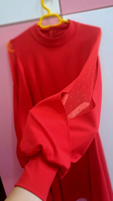 Rochie eleganta roșie S/M