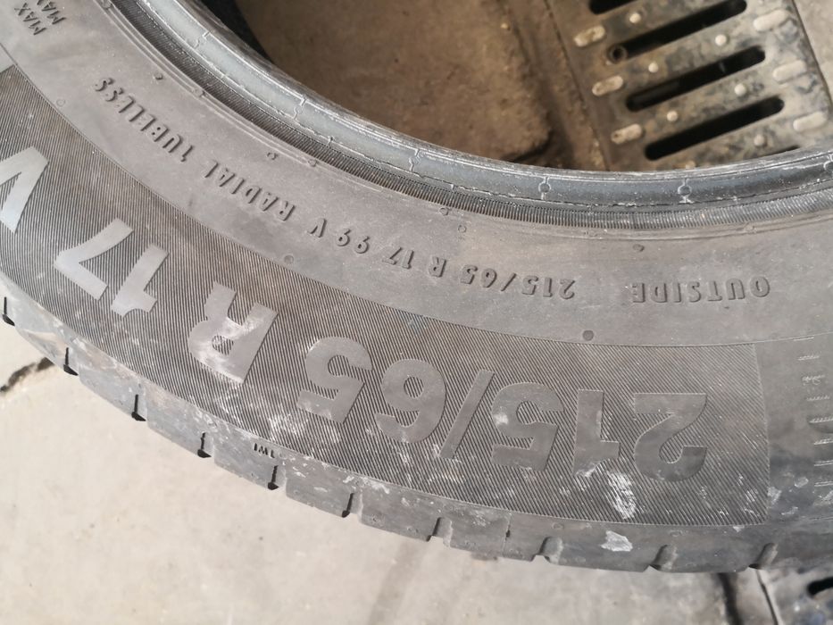215 65 17 цола гуми continental 4 броя