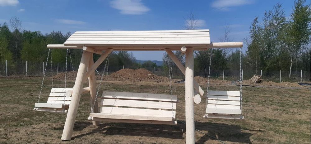 Mobilier De Gradina Balansor masa cu bancute fîntina Rustica foisore terasa etc mai multe de tali la tel 0722818923