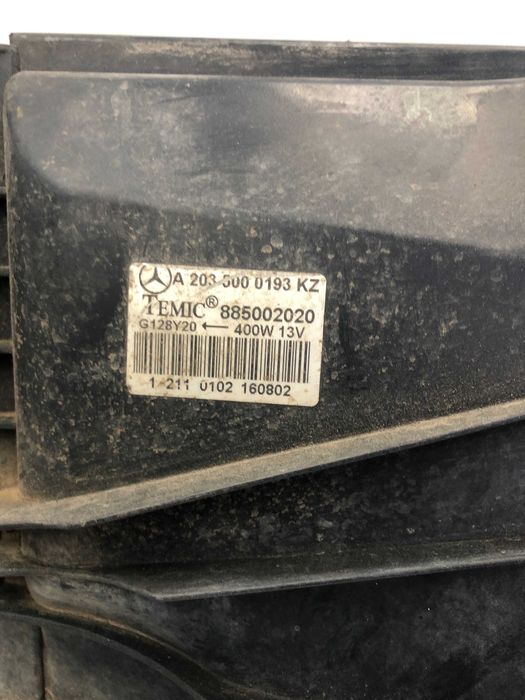Перка охлаждане радиатор от Mercedes-benz w203 c220 cdi 2002г