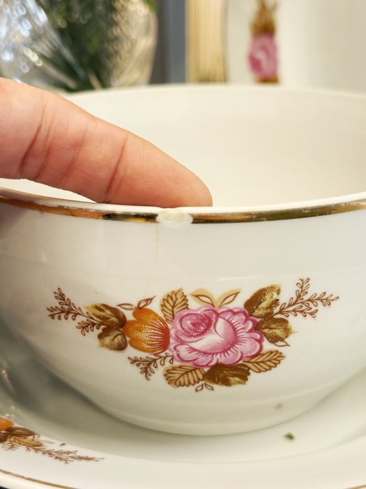 Советский сервиз. Фарфор СССР.