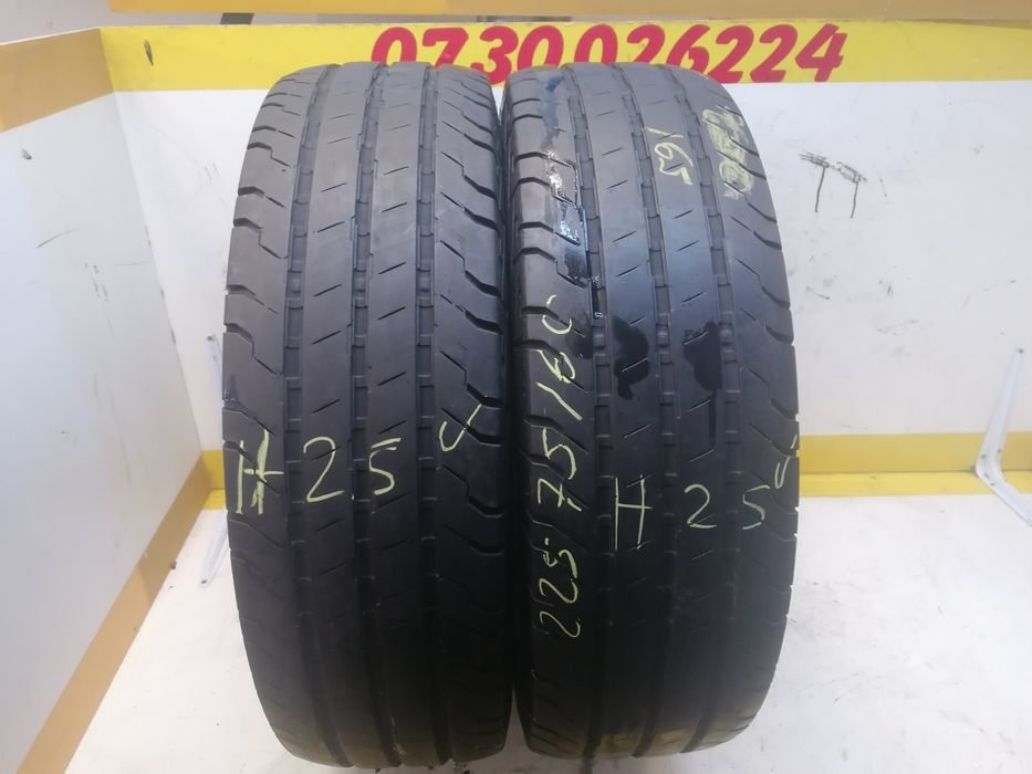 225/75/16 C 2*Continental vara dot 1816.  6,,51mm