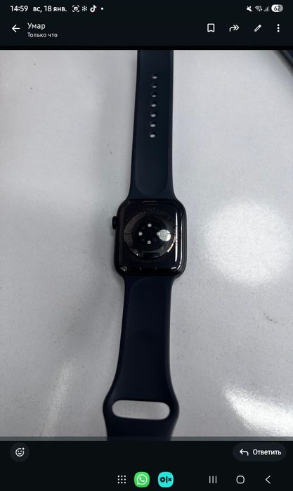 Эпл ватч 9 иедеальный акб98