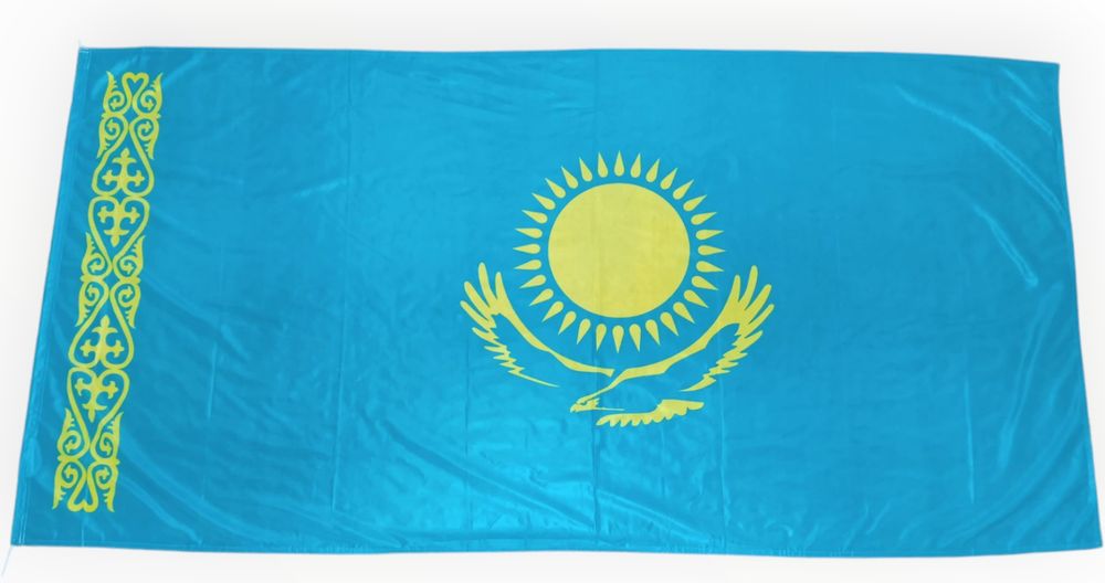 Флаг Казахстана.