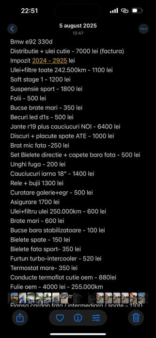 BMW E92 330D Facelift