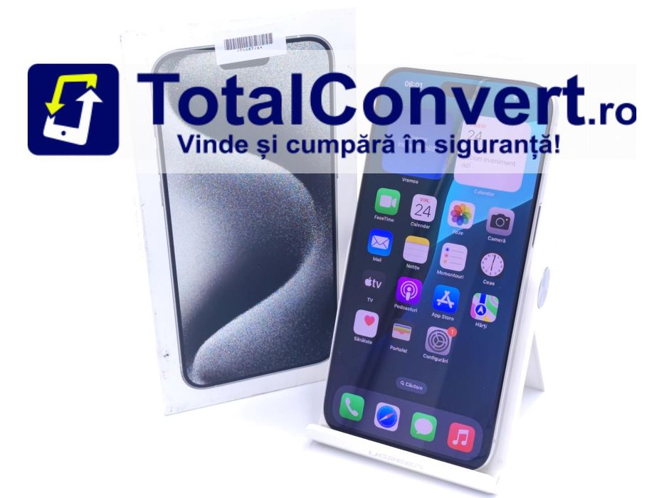 Apple iPhone 15 Pro Max 256GB Natural, Garantie 24 luni | #D94687
