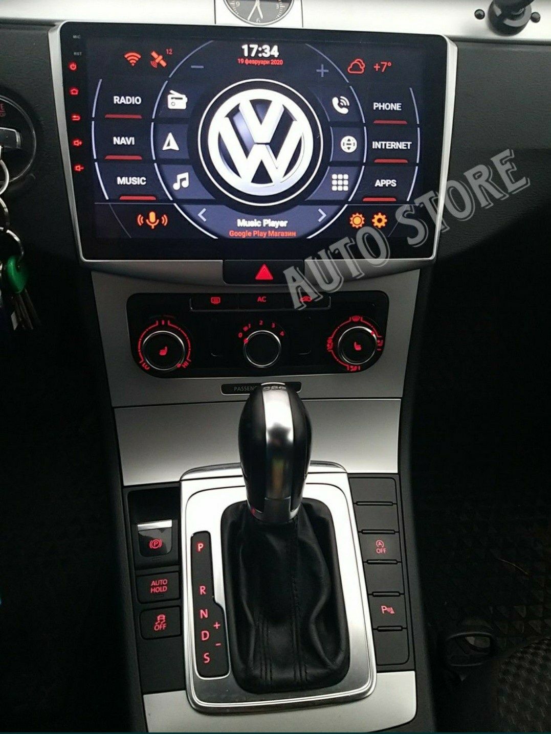 Мултимедия VW 10 инч андроид PASSAT B8 B6 B7 android навигация камера